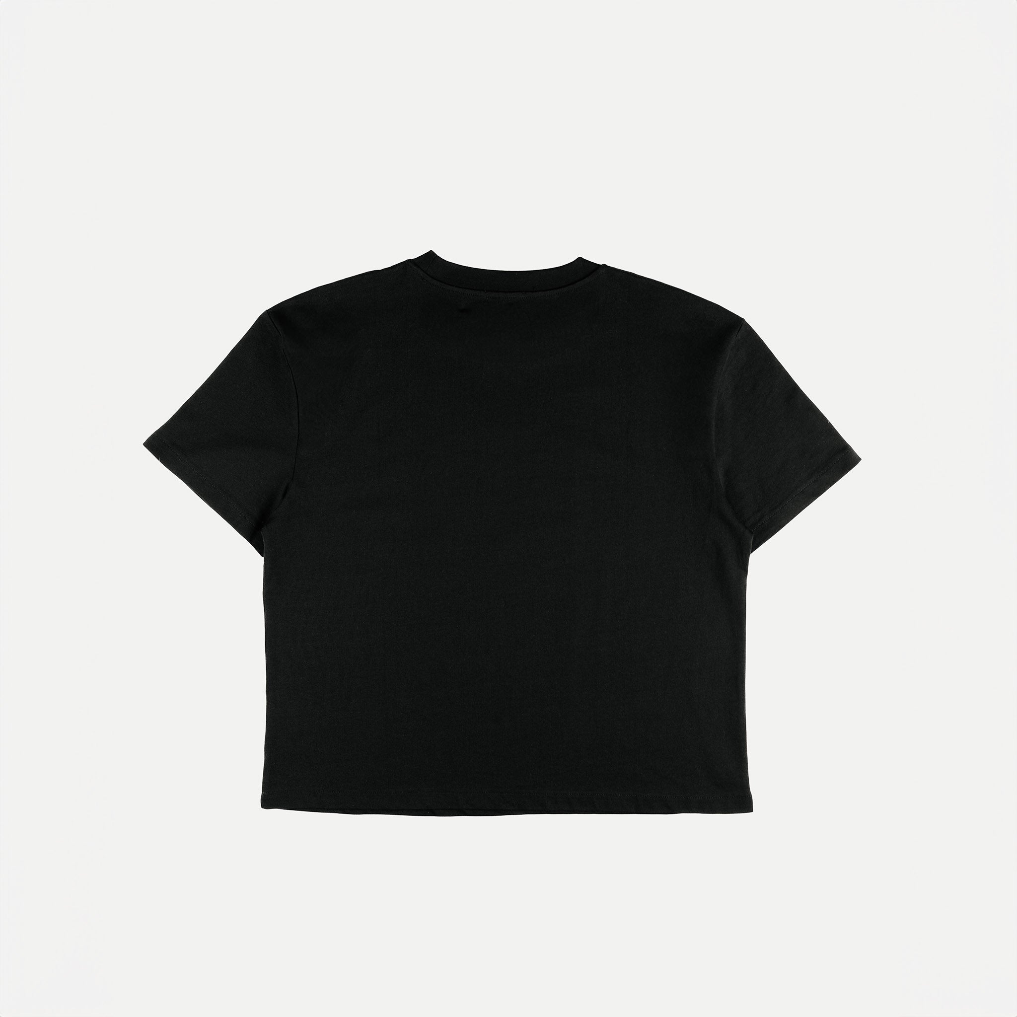 Commons Blank Slate Cropped Tee Black