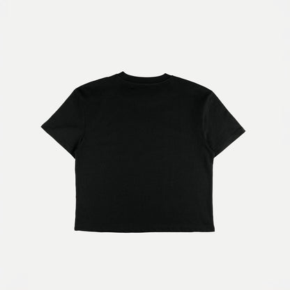 Commons Blank Slate Cropped Tee Black