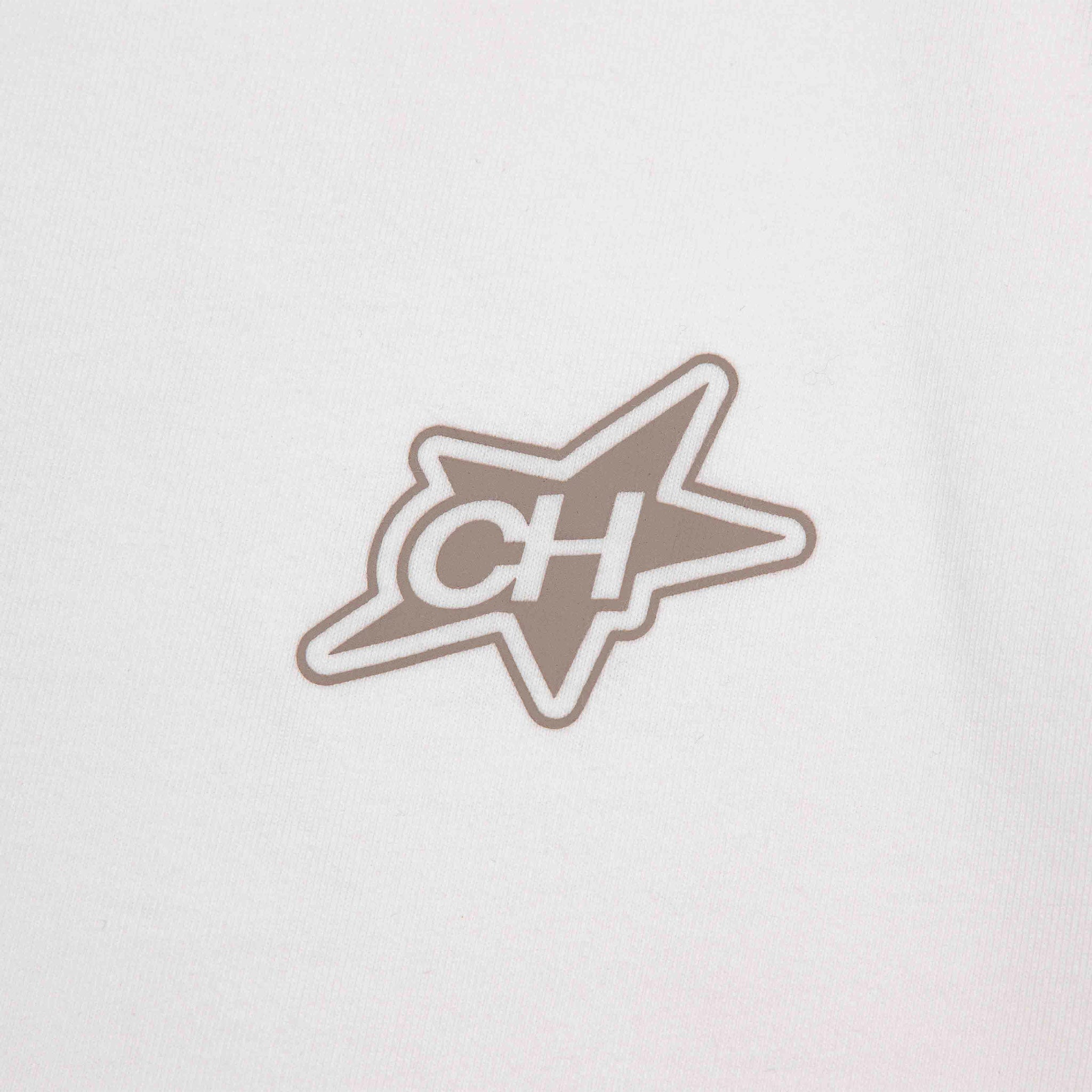 Common Hype Brass Tee White