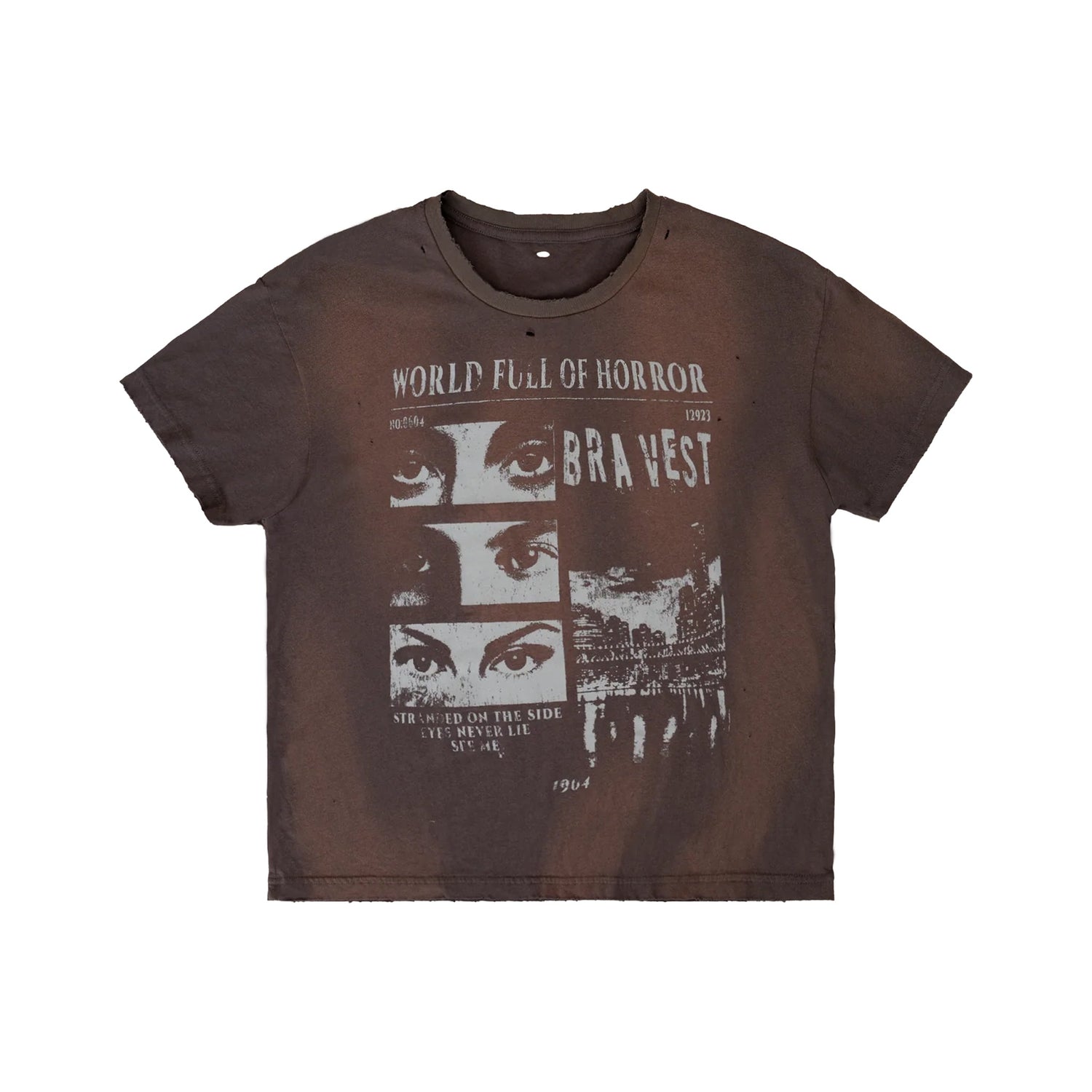 Bravest Studios Horrors Vintage Tee Black