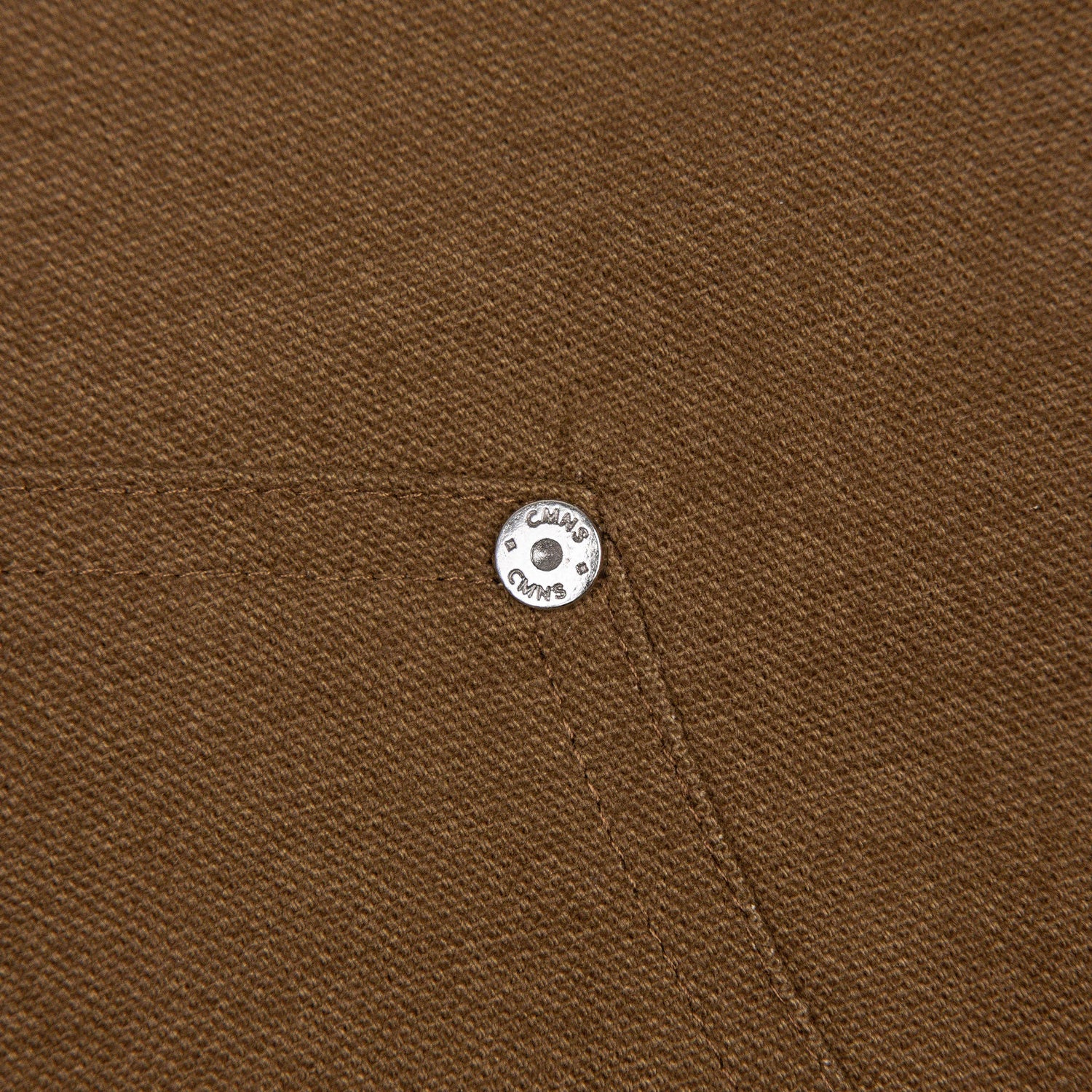 Commons Double Knee Canvas Short Brown