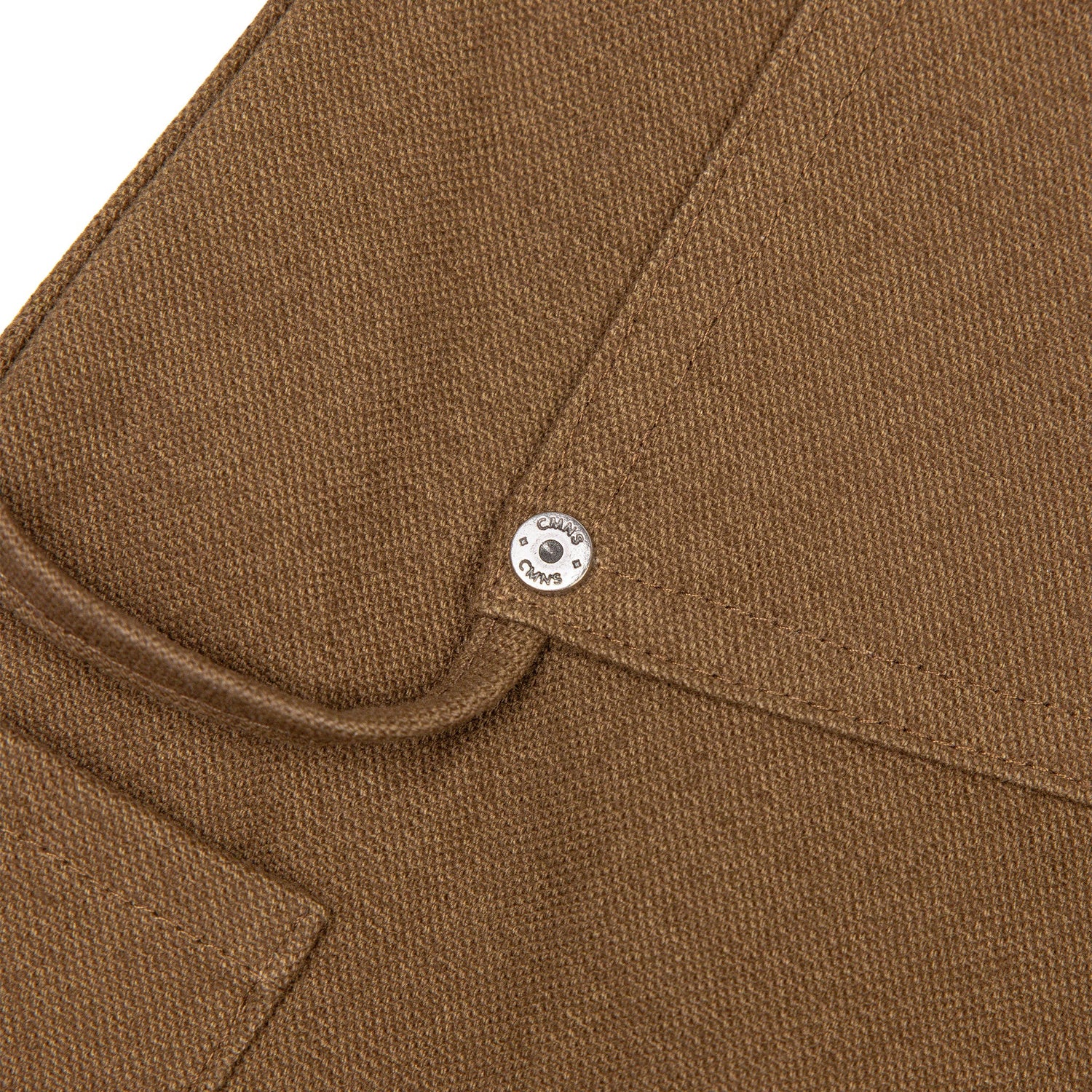 Commons Double Knee Canvas Short Brown