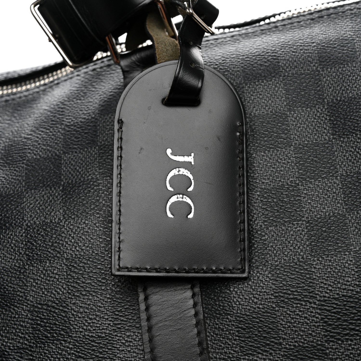 Damier Graphite Keepall Bandouliere 55