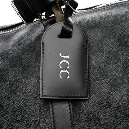 Damier Graphite Keepall Bandouliere 55