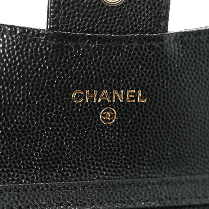 Caviar Quilted Belt Bag Black