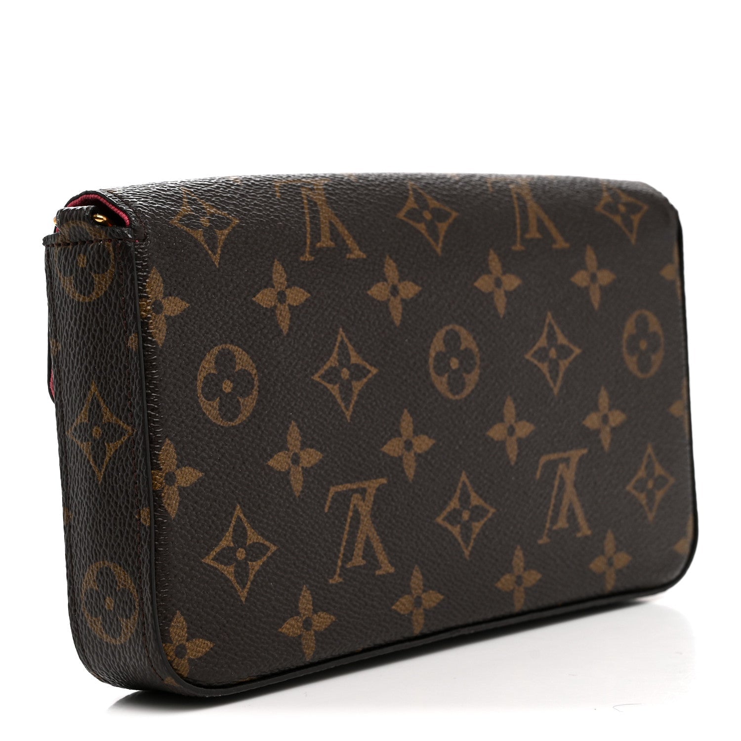 Monogram LV Love Lock Pochette Felicie Chain Wallet