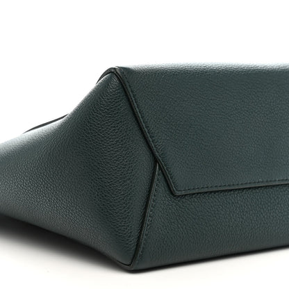 Soft Grained Calfskin Small Sangle Bucket Bag Amazone