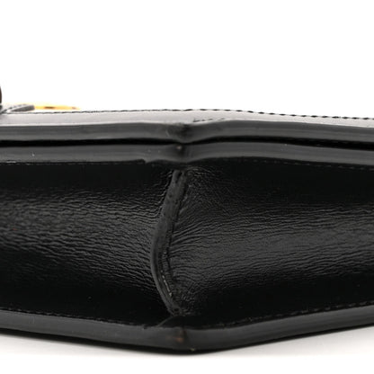 Calfskin Lovelight Mini Diana Chain Bag Mystic White Paradise Cloude