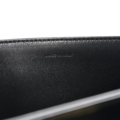 Shiny Calfskin Medium Triomphe Black