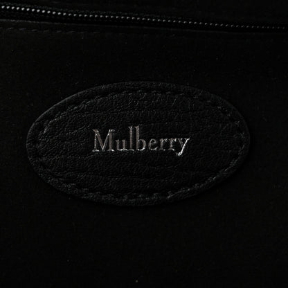 Natural Grain Small Bayswater Satchel Black
