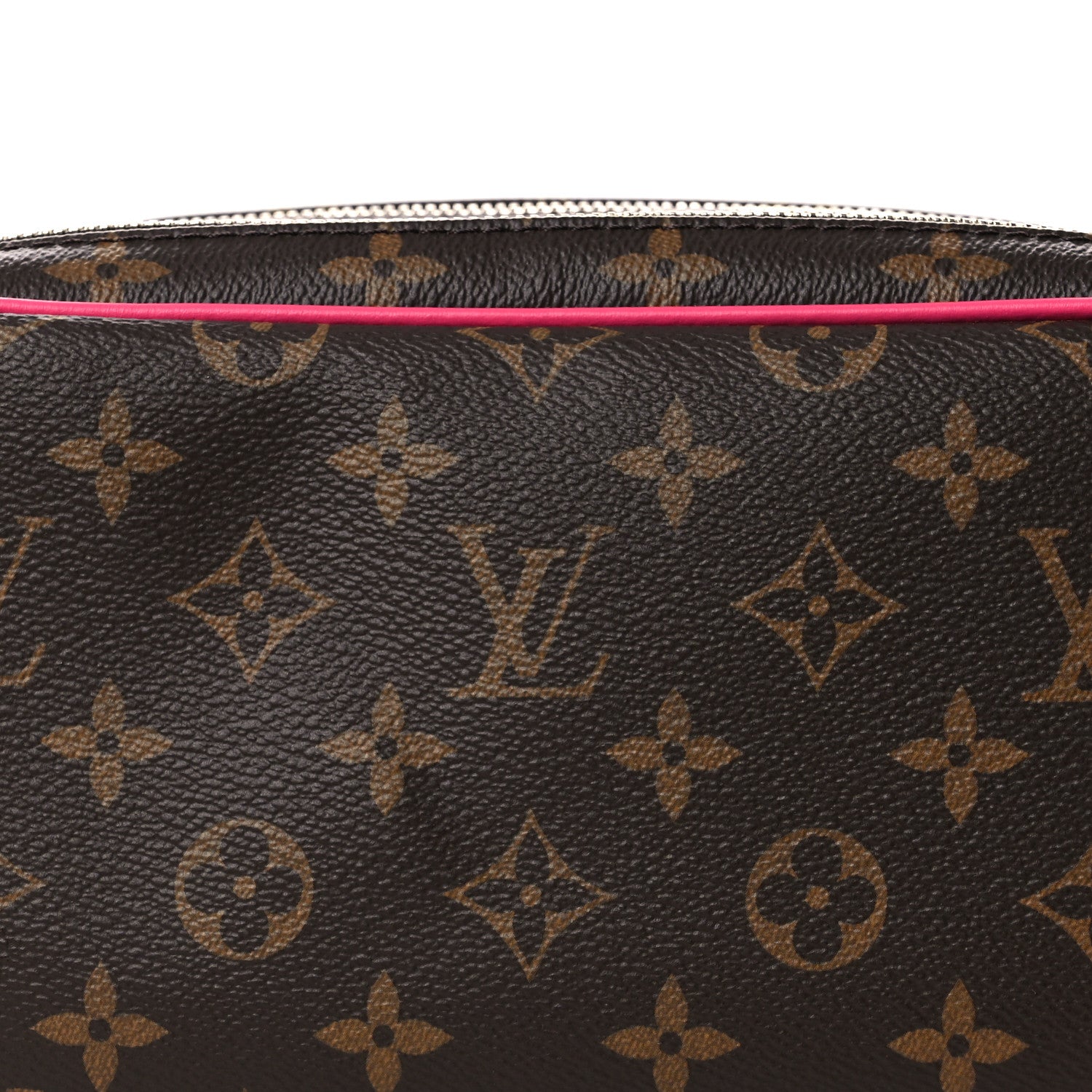 Monogram Macassar Dopp Kit Toilet Pouch Pondichery Pink