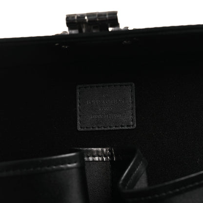 Monogram Glace Valisette MM Black
