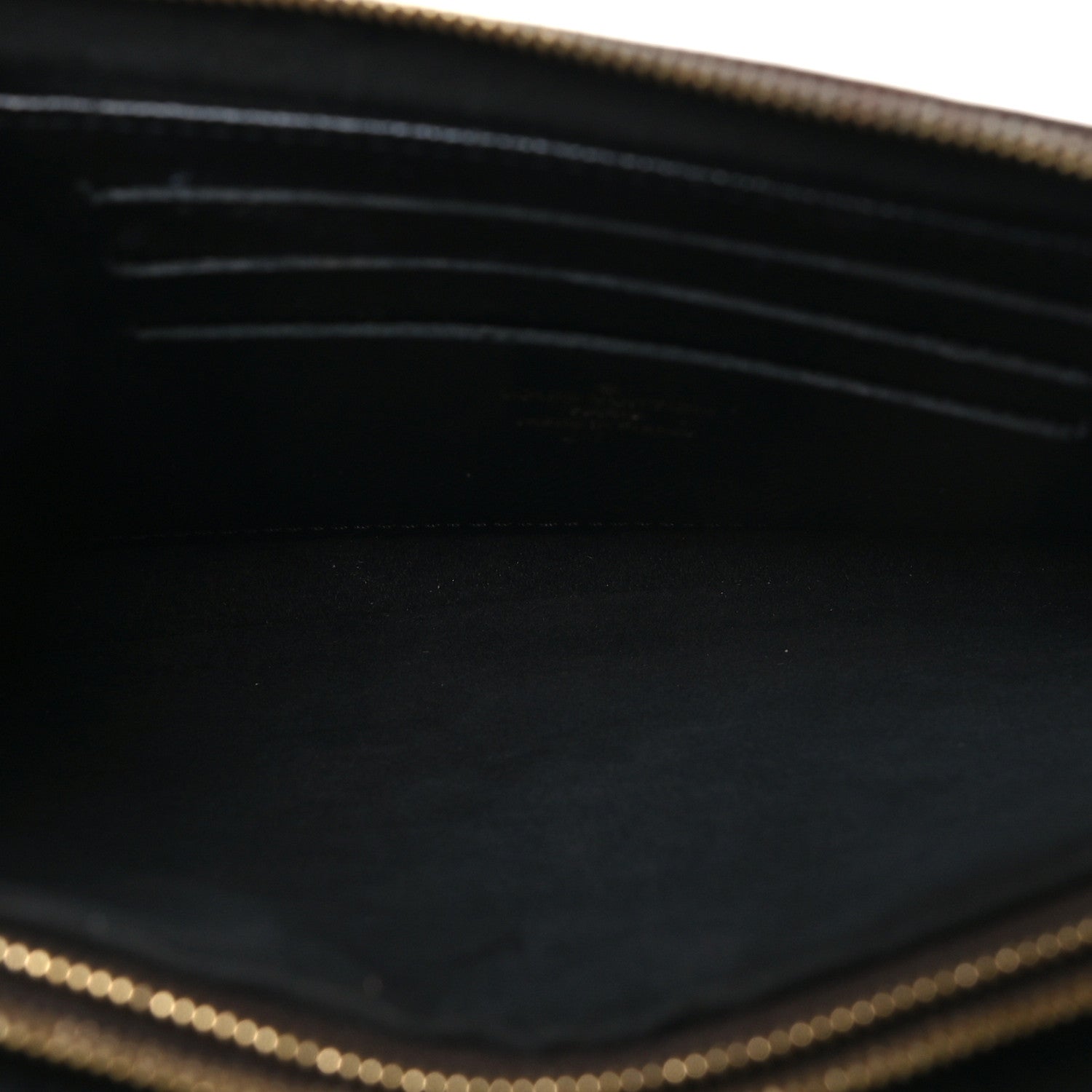 Reverse Monogram Giant Double Zip Pochette