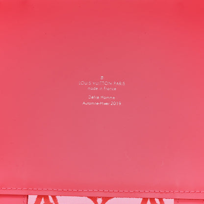 Monogram Fluo See Through Keepall Bandouliere 50 Rose