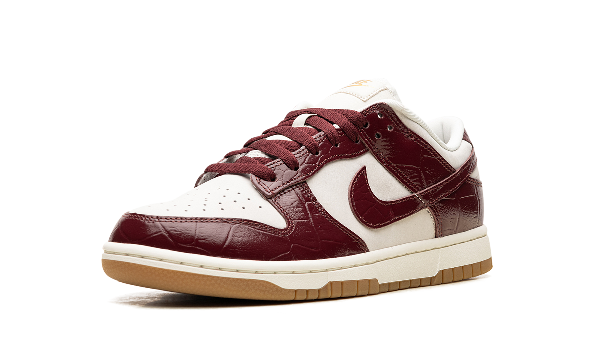 Wmns Dunk Low LX "Team Red Croc" FJ2260 004