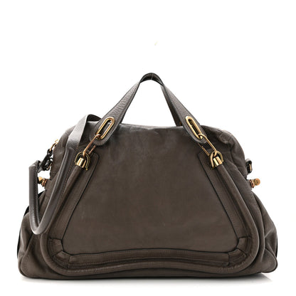 Calfskin Large Paraty Chocolate