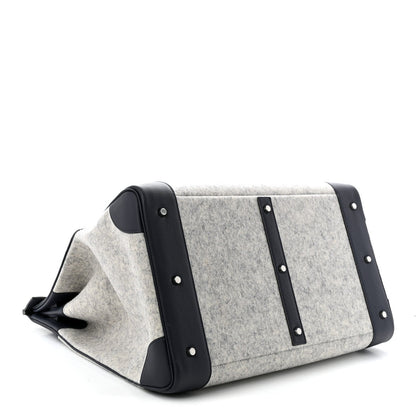Togo Todoo Feutre HAC Birkin 50 Gris Clair Bleu Nuit