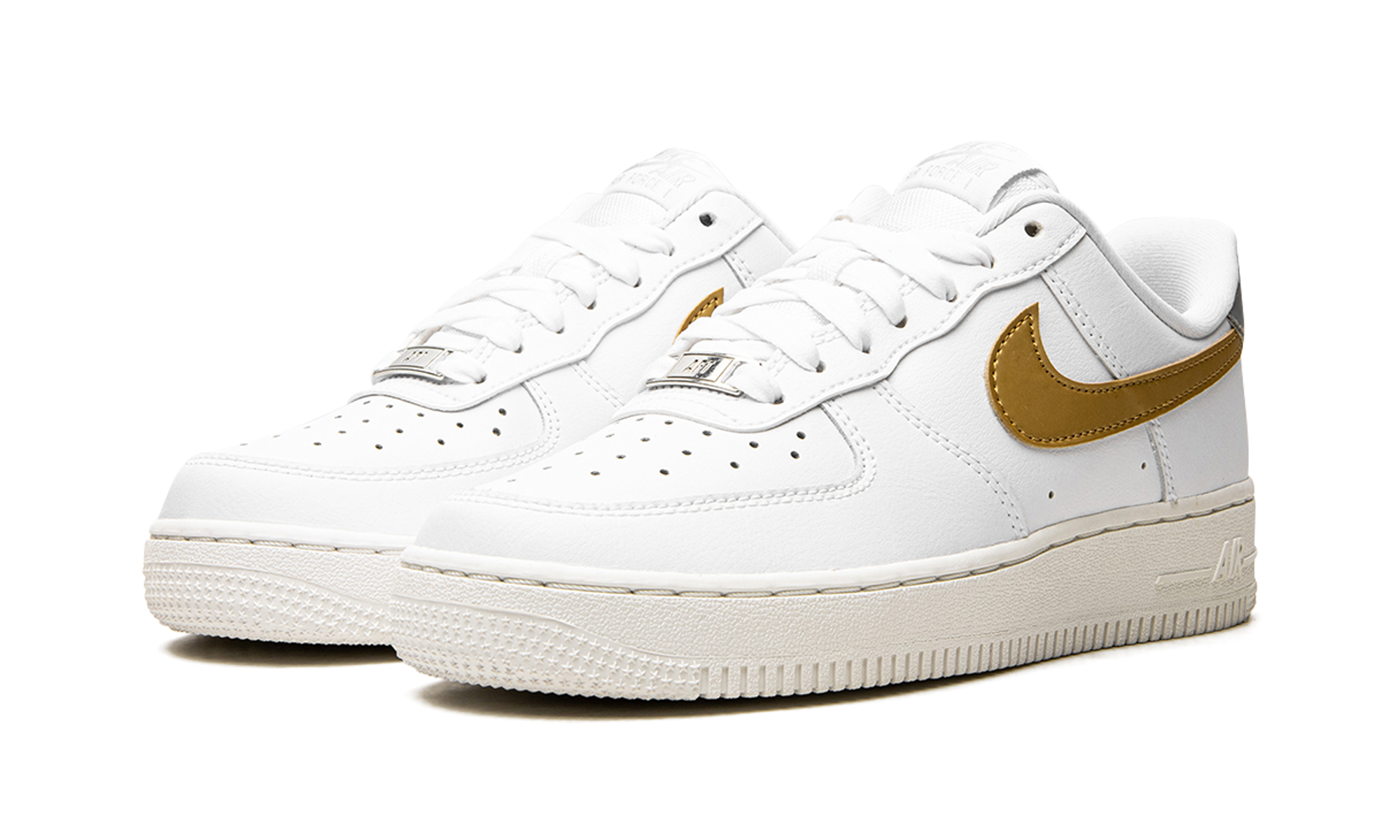 AIR FORCE 1 MNS WMNS "White / Gold / Silver" DD8959 106