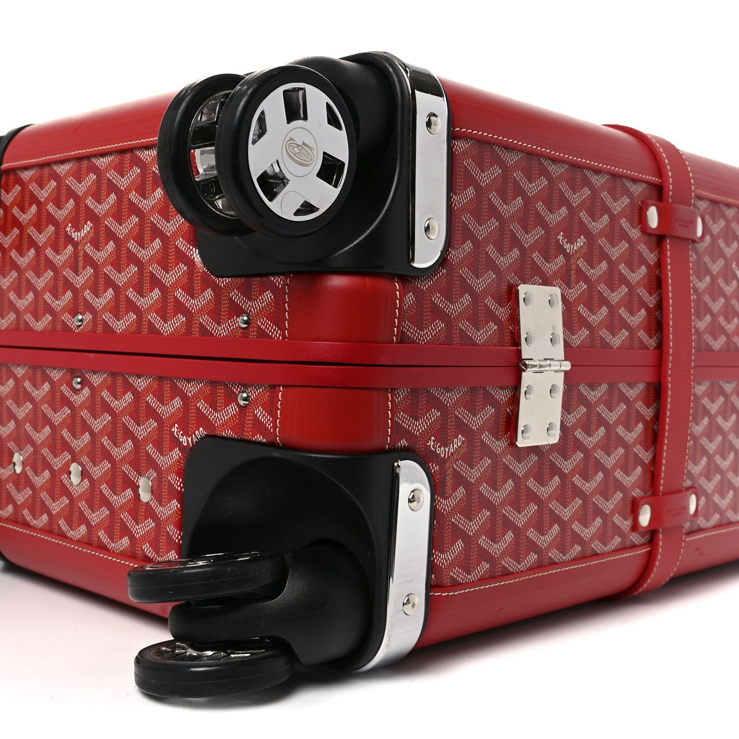 Goyardine Bourget PM Red