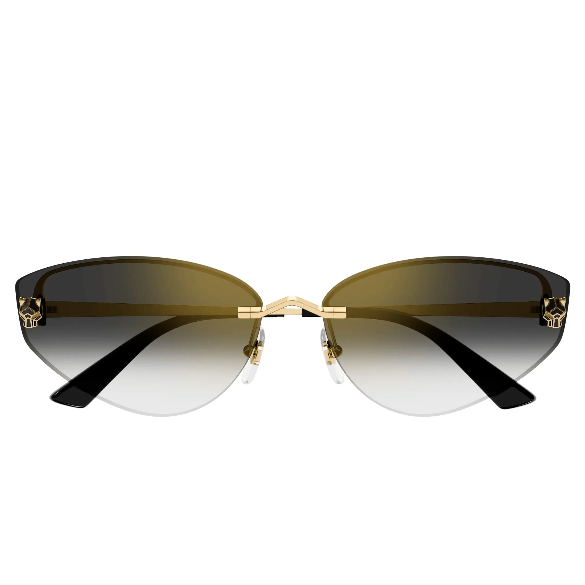 Cartier Eyewear CT0431S-001 Panthere De Cartier Gold Grey Sunglasses Secondary image