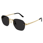Cartier Eyewear CT0459S-001 Gold Grey Sunglasses