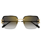 Cartier Eyewear CT0466S-001 Gold Grey Sunglasses