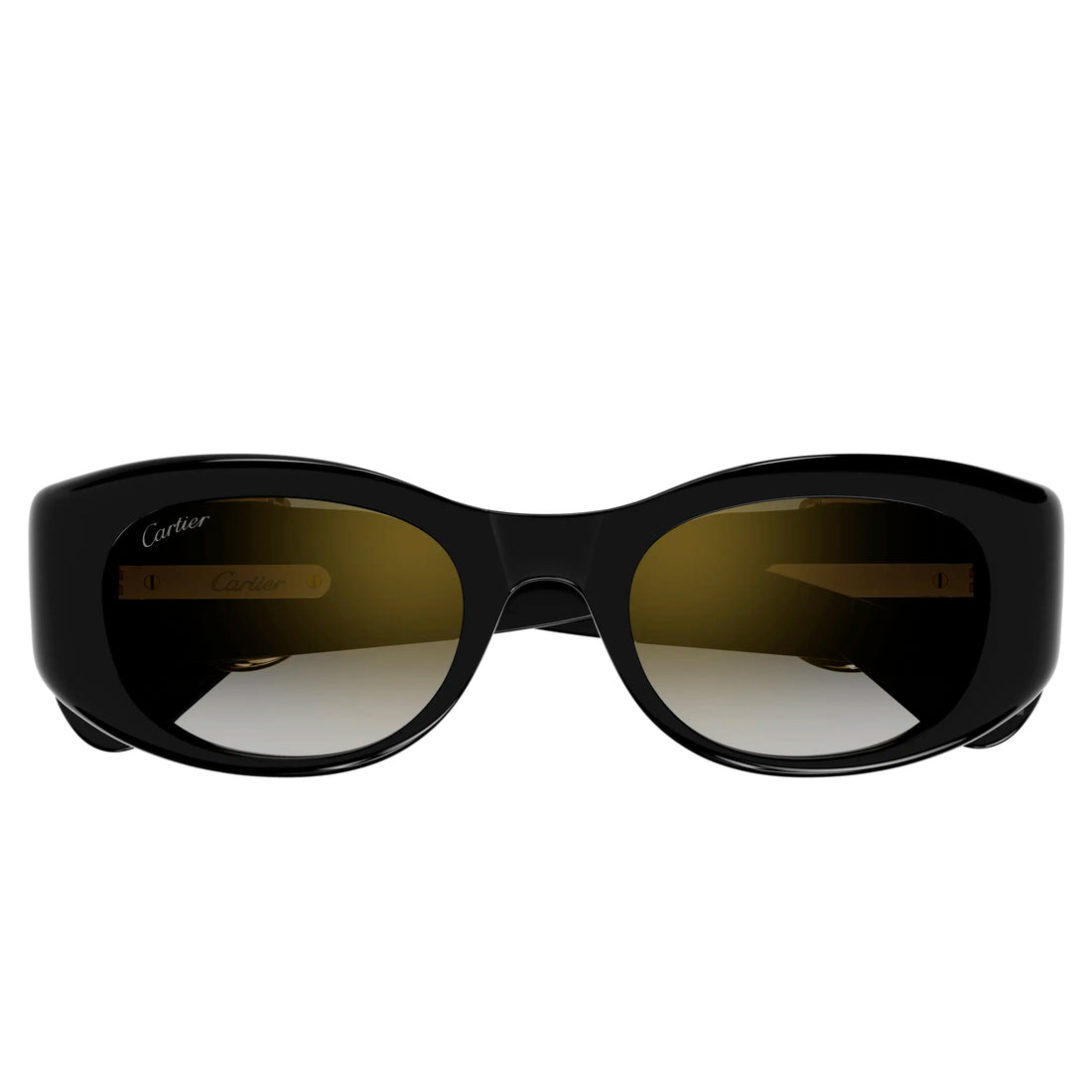 Cartier Eyewear CT0472S-001 C Panthere De Cartier Black Grey Sunglasses