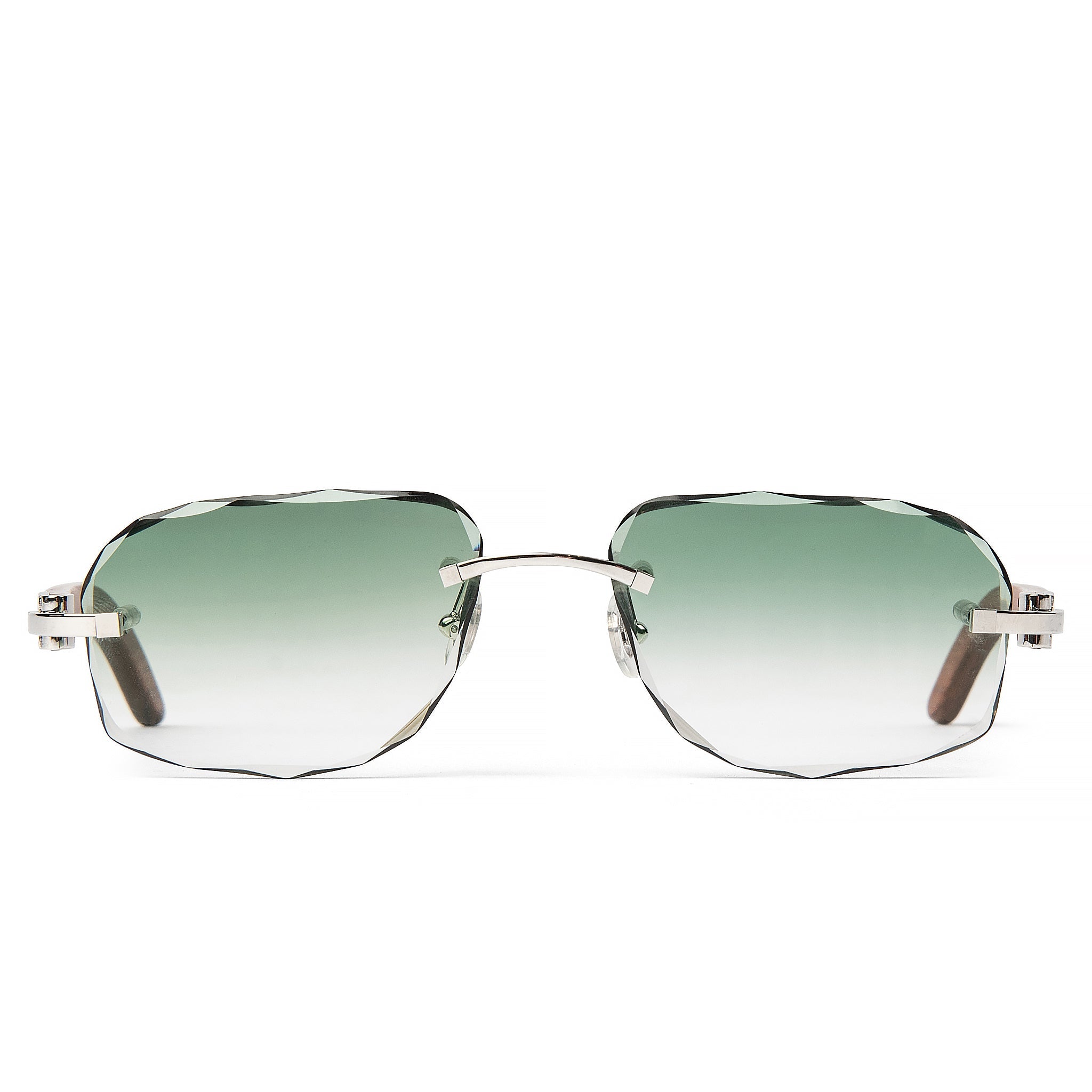 Cartier Eyewear Custom CT0052O-009 C Decor Rimless Sunglasses Secondary image