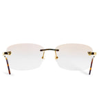 Cartier Eyewear Custom CT01480 Panthere De Cartier Rimless Sunglasses