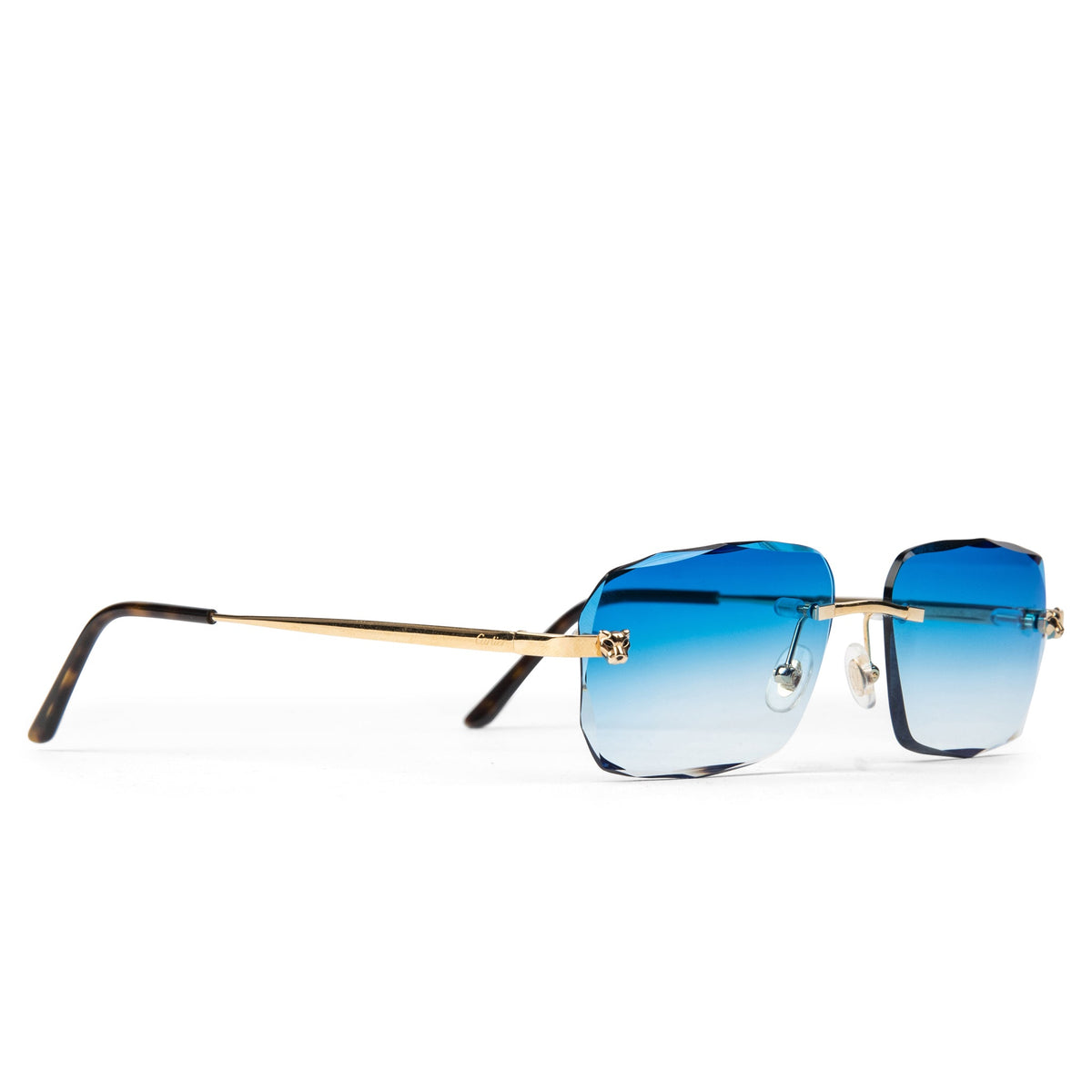 Cartier Eyewear Custom CT0148O-001 Panthere De Cartier Rimless Sunglasses Main image