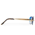 Cartier Eyewear Custom CT0148O-001 Panthere De Cartier Rimless Sunglasses