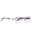 Cartier Eyewear Custom CT0286O-003 Buffalo Horn Premiere De Cartier Rimless Sunglasses