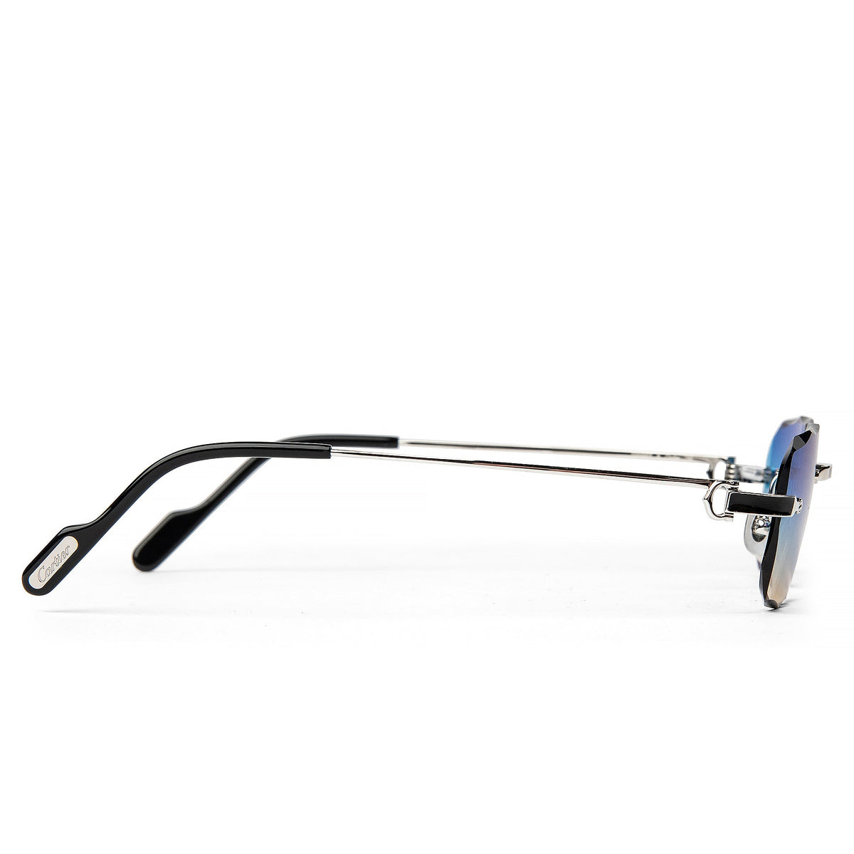 Cartier Eyewear Custom CT0343O-002 C Decor Rimless Sunglasses Main image