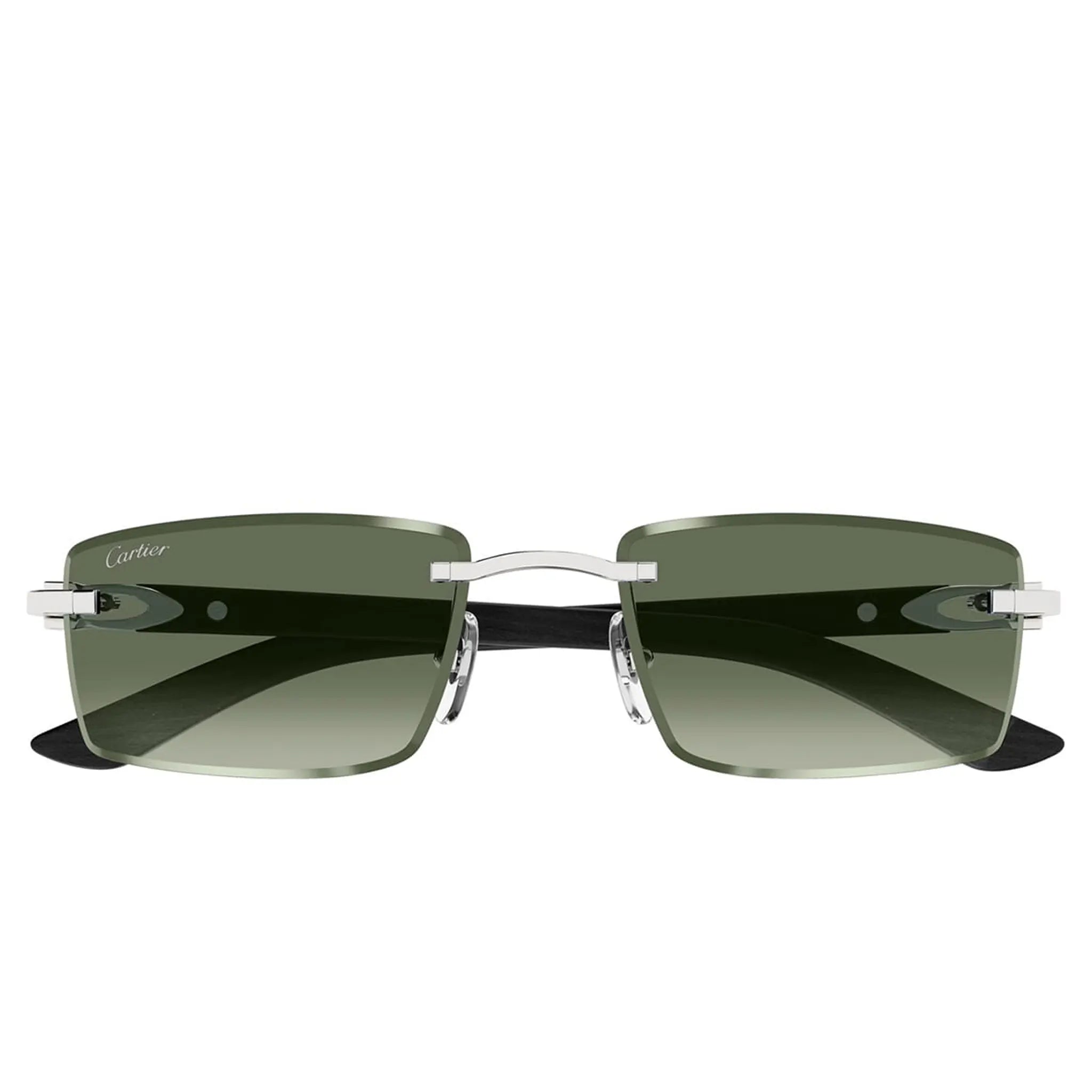 Cartier Eyewear Decor C De CT0582S-005 Green Rimless Sunglasses Secondary image