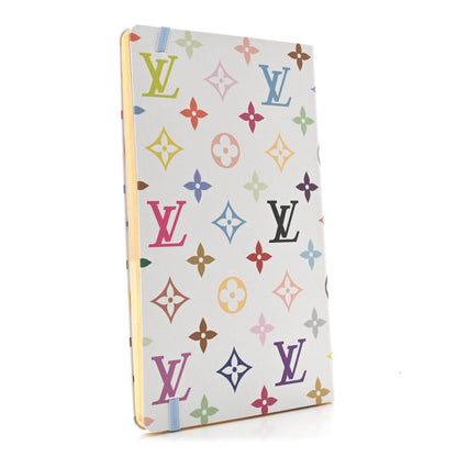 LV x TM Monogram Multicolor Jane Notebook MM White
