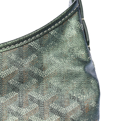 Iridescent Goyardine Boheme Hobo Pearly Green