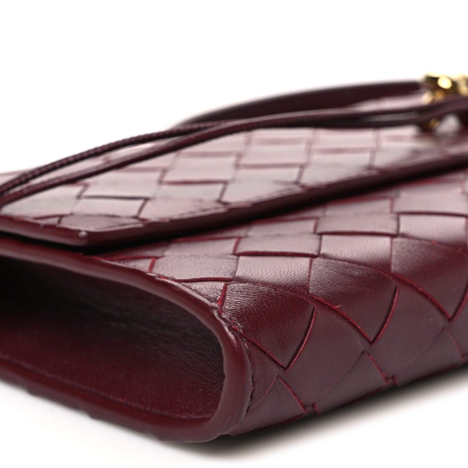 Nappa Intrecciato Long Andiamo Top Handle Clutch Barolo