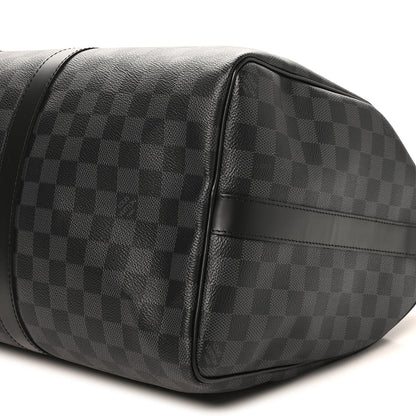 Damier Graphite Keepall Bandouliere 45