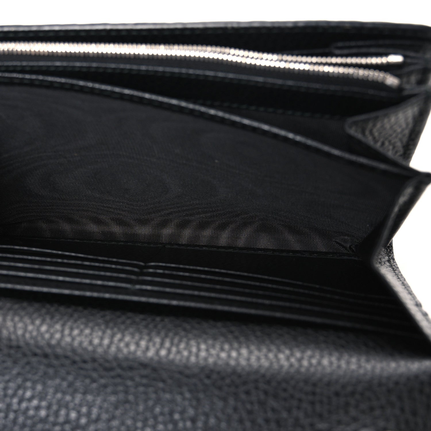 Calfskin Mini Dionysus Chain Wallet Black