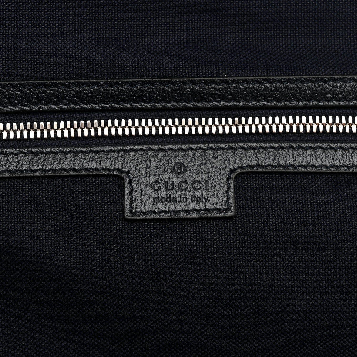 GG Supreme Monogram Web Savoy Garment Bag Beige Blue
