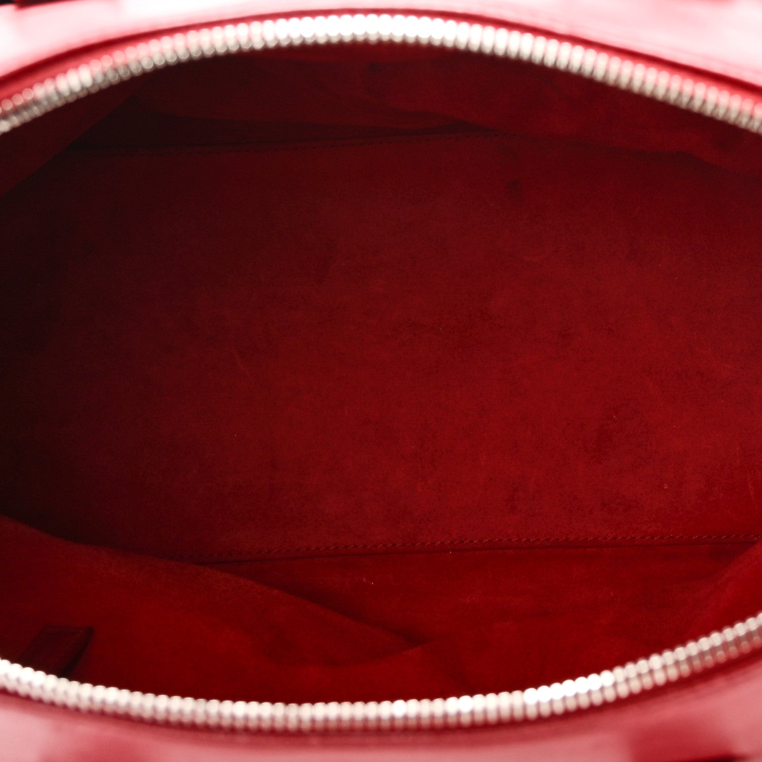 Calfskin Studded Classic Duffle 6 Red