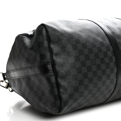 Damier Graphite Keepall Bandouliere 55