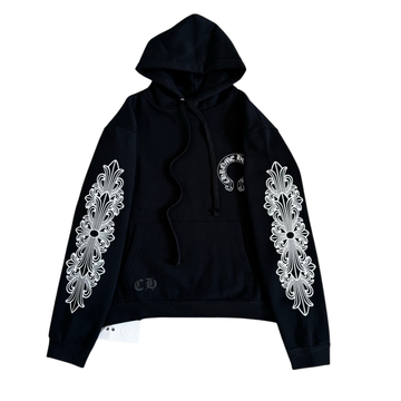 Chrome Hearts  Horseshoe Black Hoodie