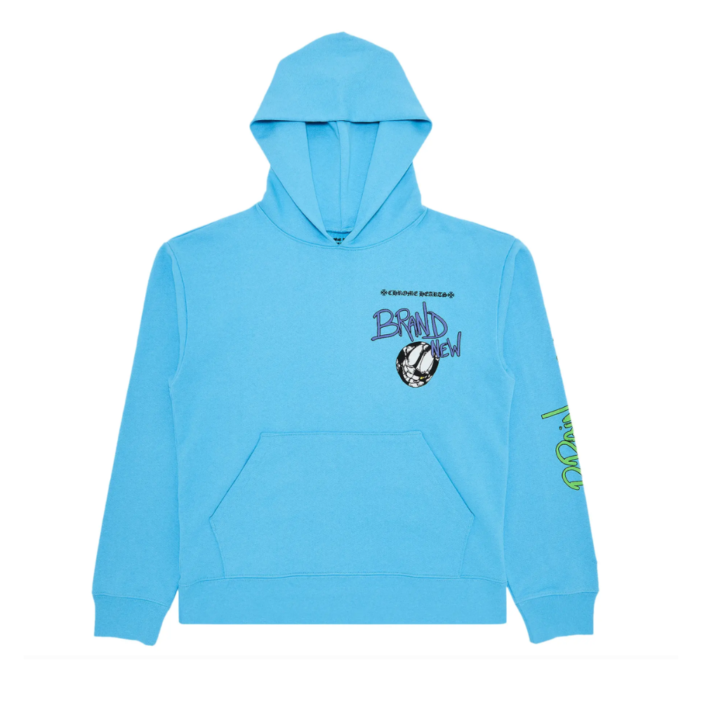 Chrome Hearts Matty Boy Brain Hoodie ‘Blue’ Main image