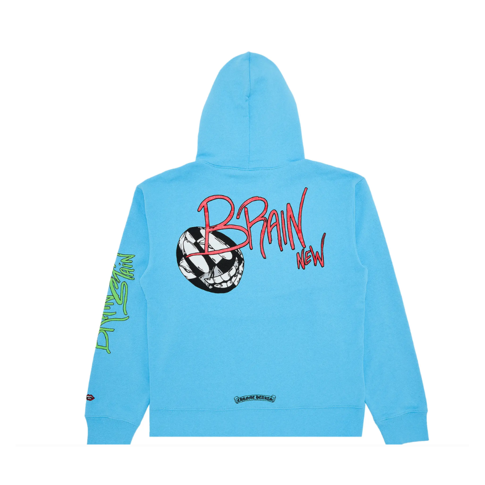 Chrome Hearts Matty Boy Brain Hoodie ‘Blue’