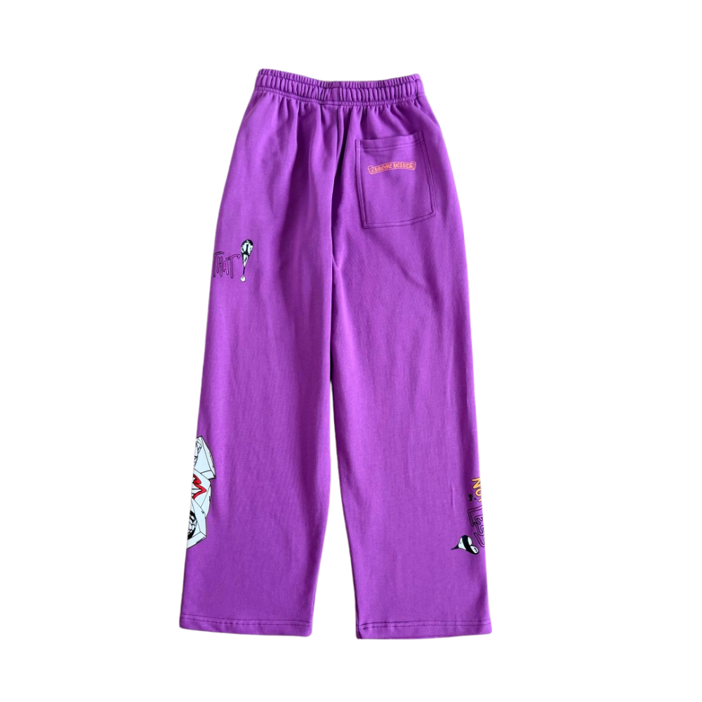 Chrome Hearts Purple Pants