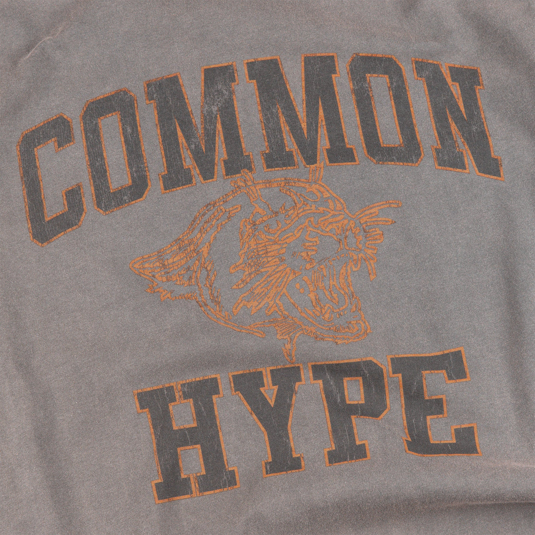 Common Hype Mascot Tee Washed Charcoal
