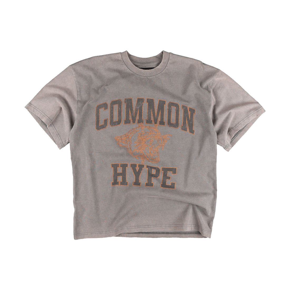 Common Hype Mascot Tee Washed Charcoal