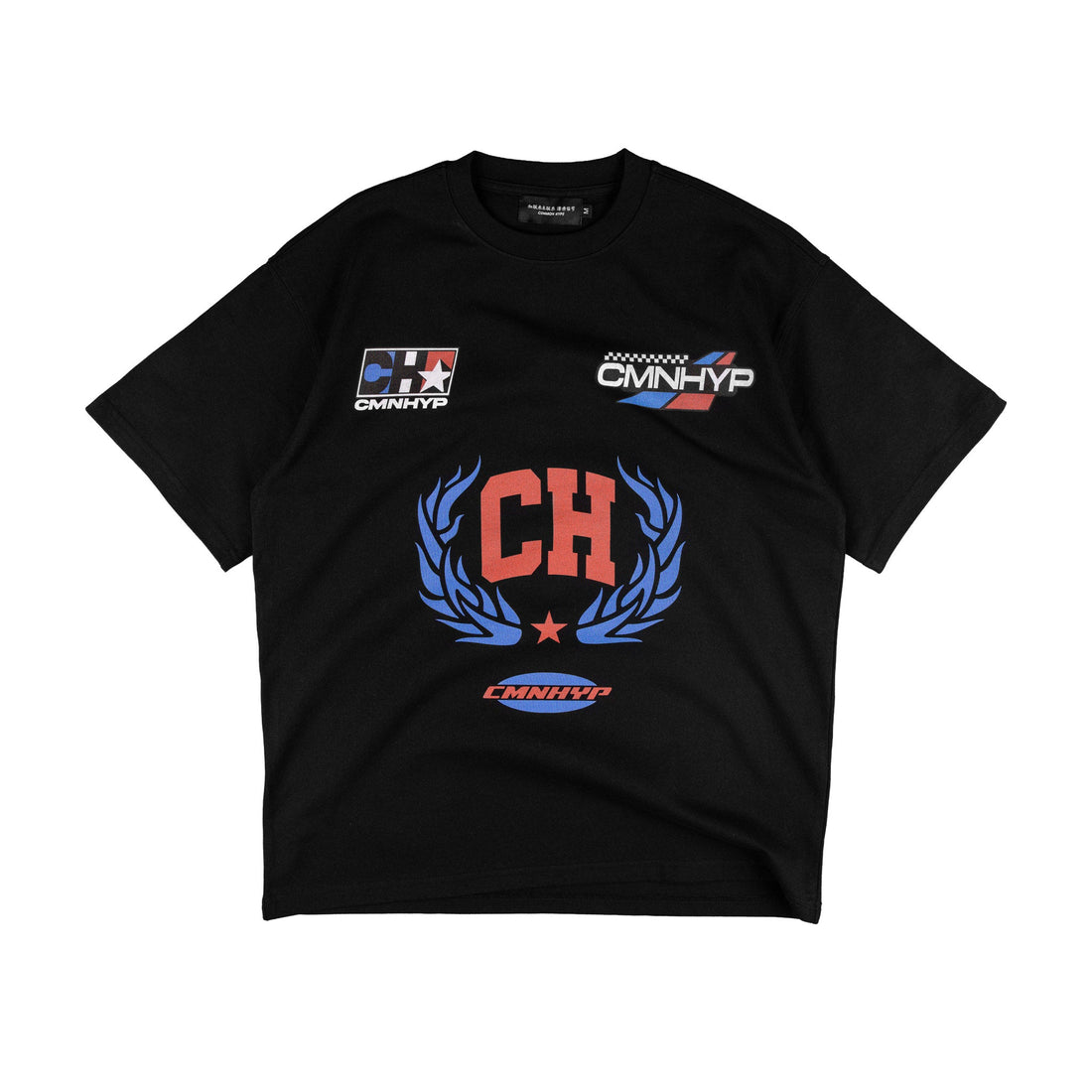 Common Hype Auto Division Tee Black