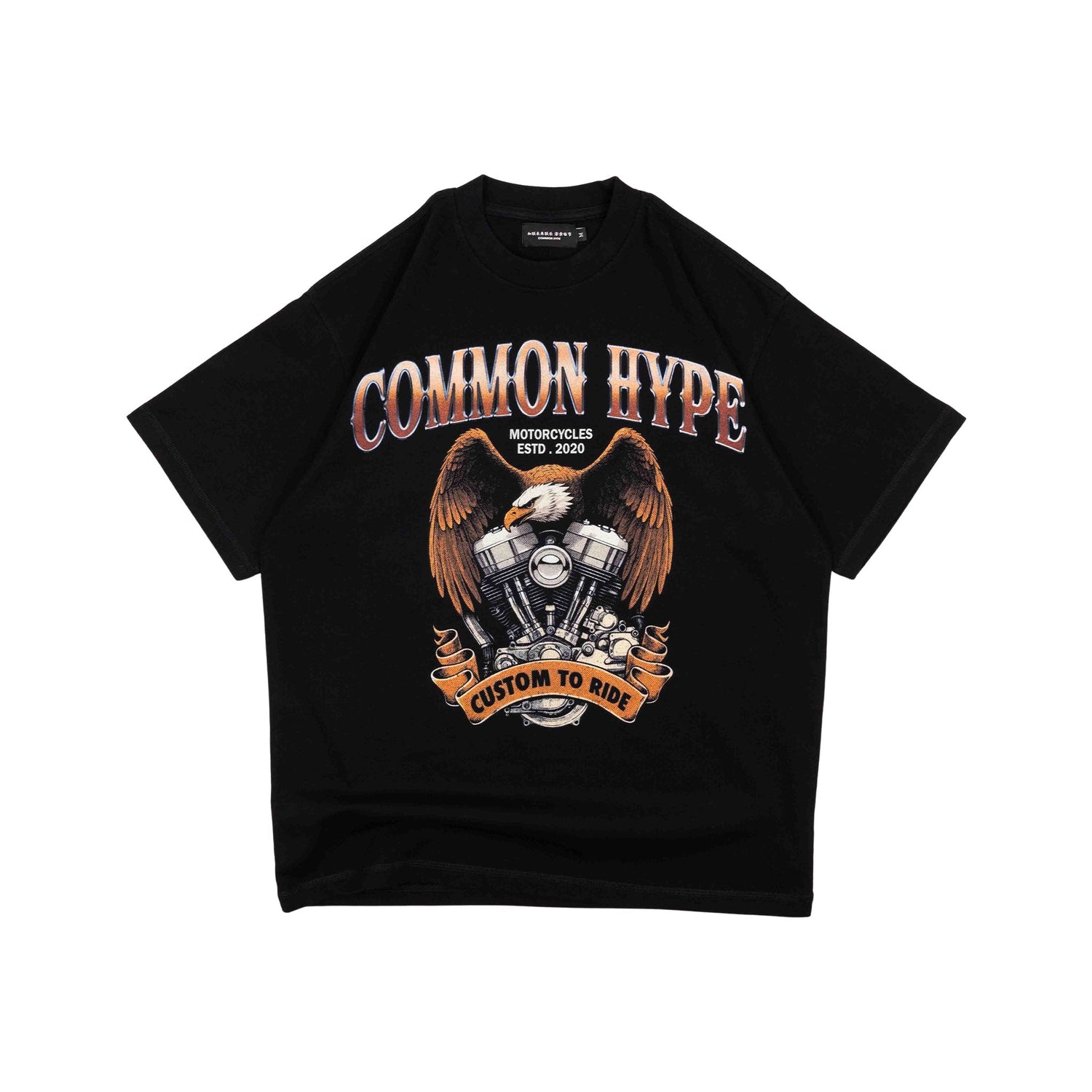 Common Hype Biker Tee Black
